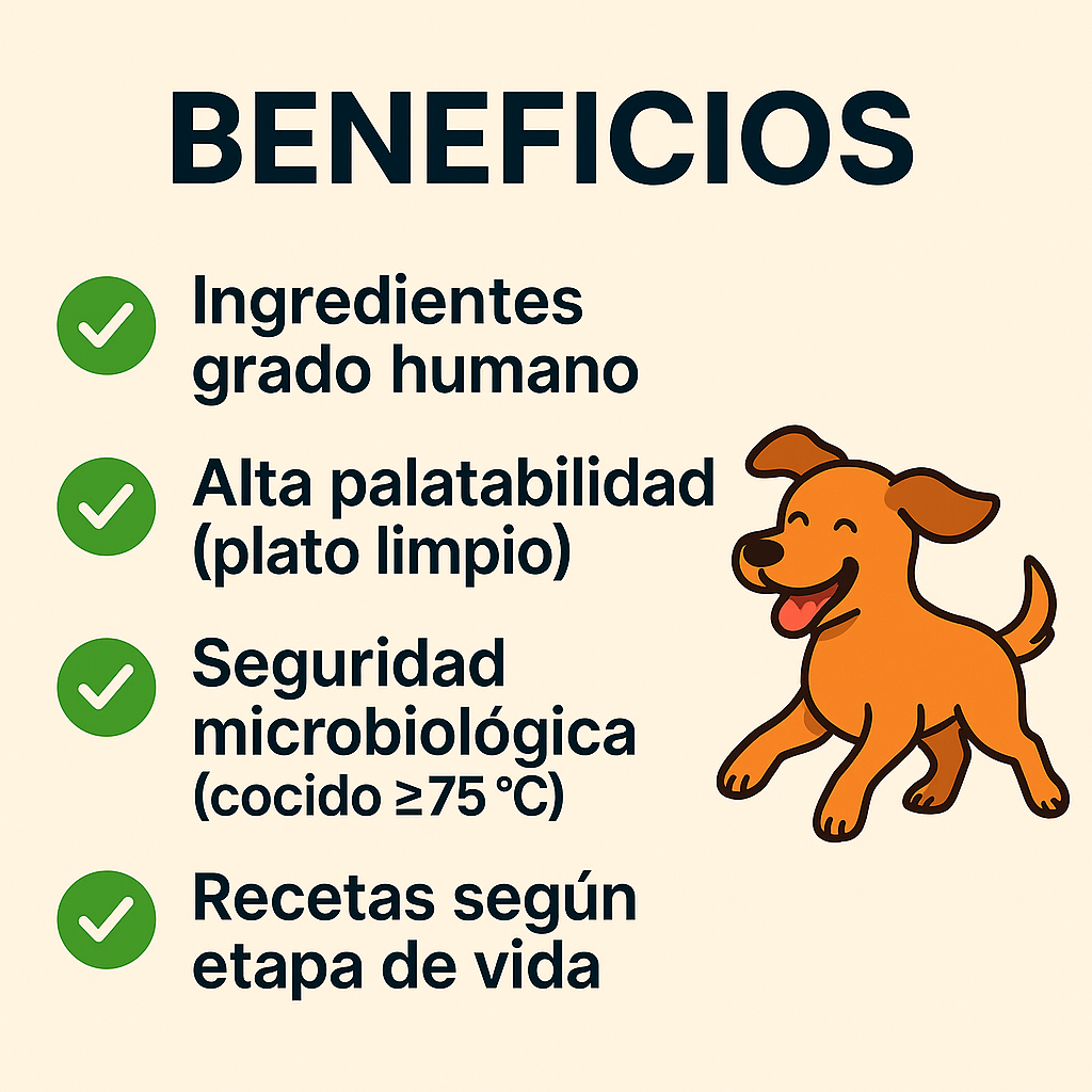 Cachorro Individual  – Comida Casera Natural 750gr